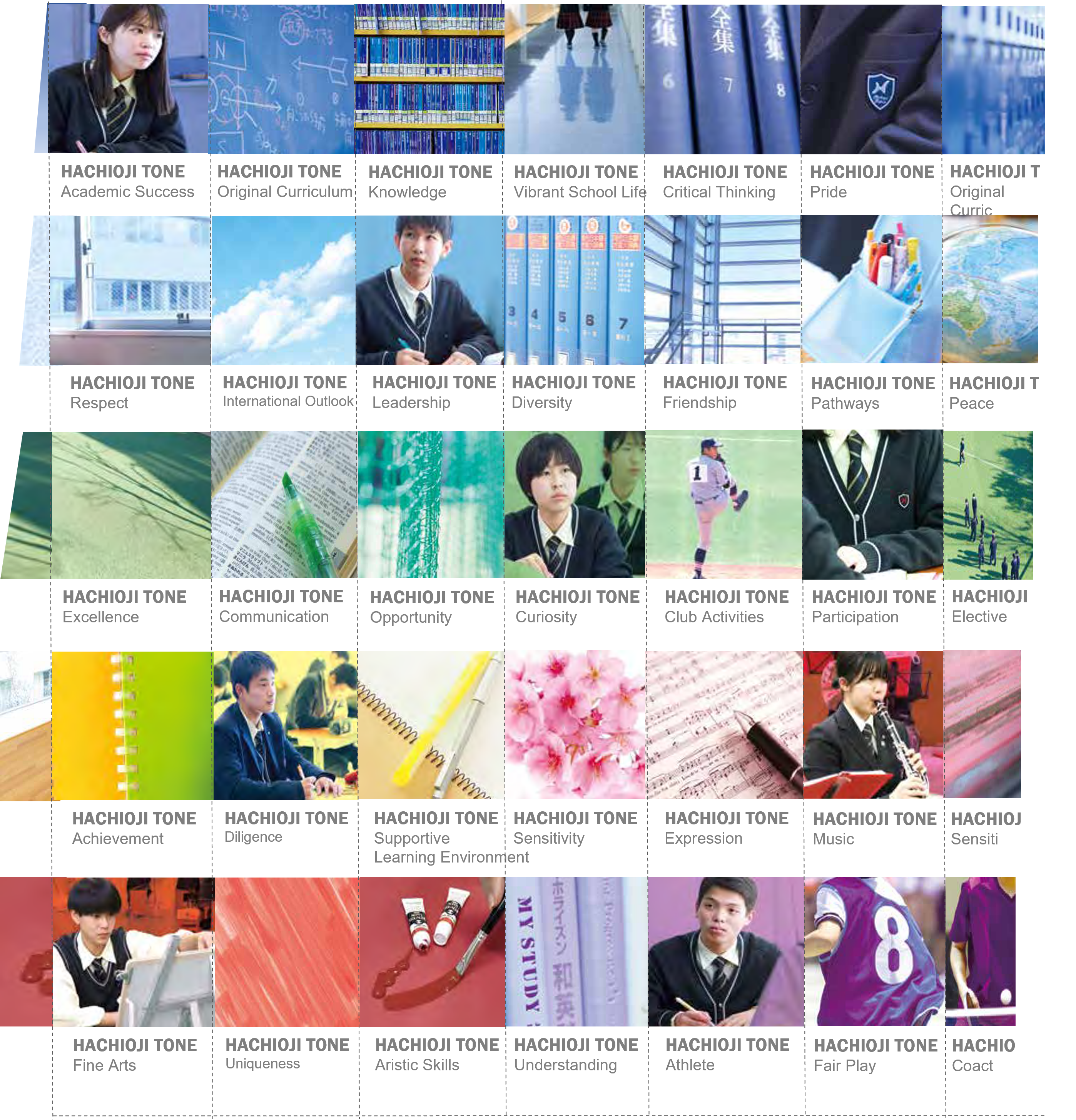 去看、去听、去感受。每天的HACHIOJI TONE——八王子学园八王子高中